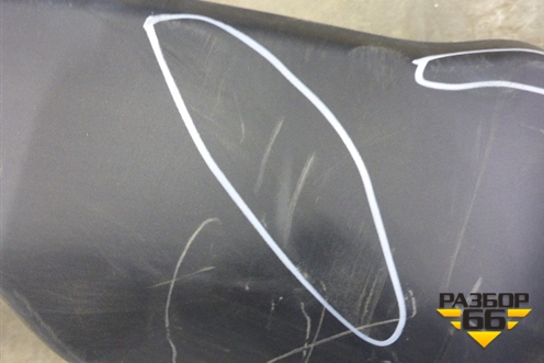 Юбка заднего бампера (после 2009г) для Honda CR-V(RE) с 2006-2012г (ЦРВ СРВ)