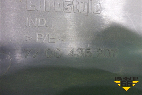 Накладка порога внутренняя заднего левого (7700435207) для Renault Clio с 1998-2002г (Клио)