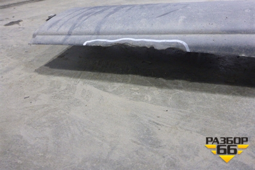 Накладка переднего бампера/ (центральная) (20529740) для Volvo TRUCK FH с 2002-2008г (ФШ)