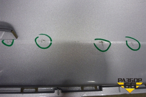 Бампер задний (до 2017г) (5EU807421) для Skoda Octavia (A7) с 2013г (Октавия)