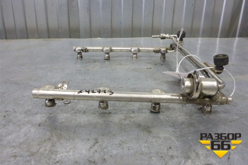 Рейка топливная рампа (в сборе 4.2л BMF) для Audi A8 с 2002-2010г (А8)