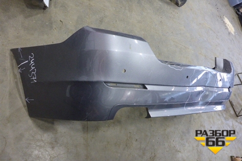 Бампер задний (до 2013г седан под парктроник) (51127331593) для BMW 5-серия F10/F11 с 2009-2016г