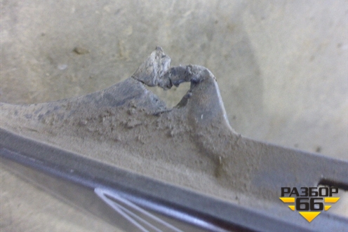 Бампер задний (до 2013г седан под парктроник) (51127331593) для BMW 5-серия F10/F11 с 2009-2016г