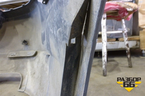 Бампер задний (до 2013г седан под парктроник) (51127331593) для BMW 5-серия F10/F11 с 2009-2016г