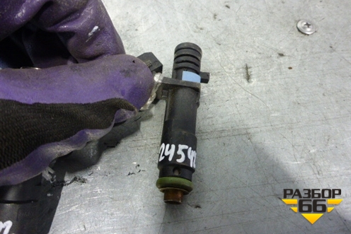 Форсунка инжекторная электрическая (1.0л B10D1) (96800843) для Chevrolet Spark с 2009-2016г (Спарк 3)