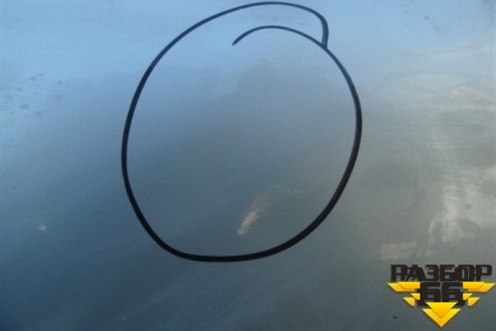 Дверь задняя правая для Chevrolet Lanos с 2004г (Ланос)