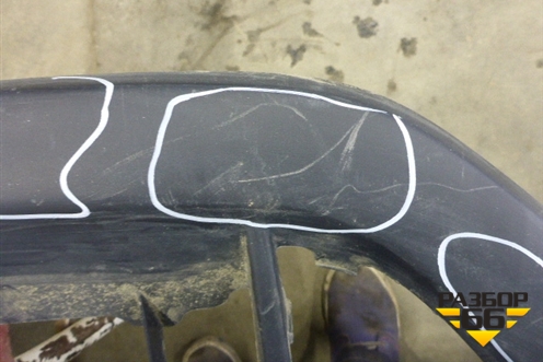 Юбка переднего бампера (после 2009г) (71102SWAZY00) для Honda CR-V(RE) с 2006-2012г (ЦРВ СРВ)