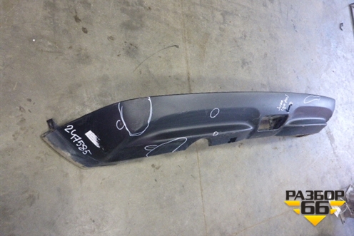 Юбка заднего бампера (до 2014г) (850B21KA1A) для Nissan Juke (F15) с 2011г (Жук)