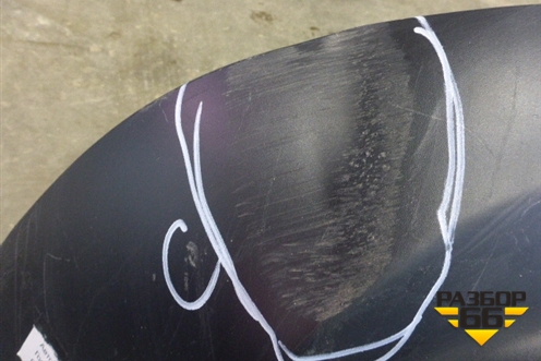 Юбка заднего бампера (до 2014г) (850B21KA1A) для Nissan Juke (F15) с 2011г (Жук)