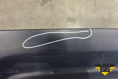 Юбка заднего бампера (до 2014г) (850B21KA1A) для Nissan Juke (F15) с 2011г (Жук)