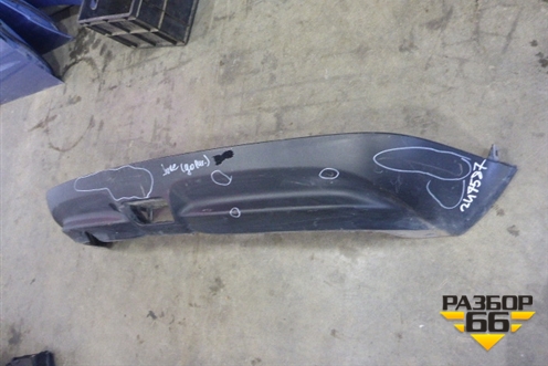 Юбка заднего бампера (до 2014г) (850B21KA1A) для Nissan Juke (F15) с 2011г (Жук)