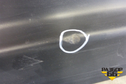 Юбка заднего бампера (до 2014г) (850B21KA1A) для Nissan Juke (F15) с 2011г (Жук)