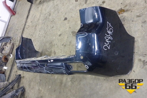 Бампер задний (до 2017г под парктроник) (5215960500) для Toyota Land Cruiser Prado(150) с 2009г (Ленд Крузер Прадо)