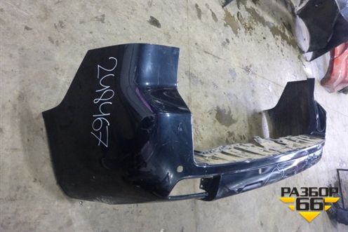 Бампер задний (до 2017г под парктроник) (5215960500) для Toyota Land Cruiser Prado(150) с 2009г (Ленд Крузер Прадо)