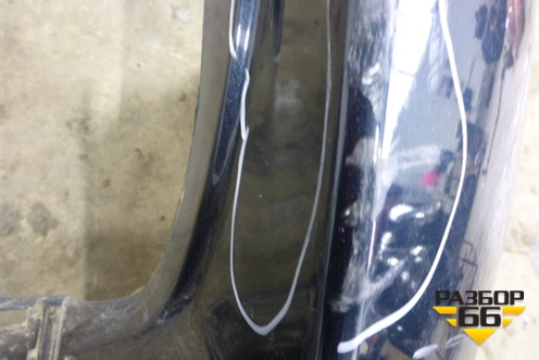 Бампер задний (до 2017г под парктроник) (5215960500) для Toyota Land Cruiser Prado(150) с 2009г (Ленд Крузер Прадо)