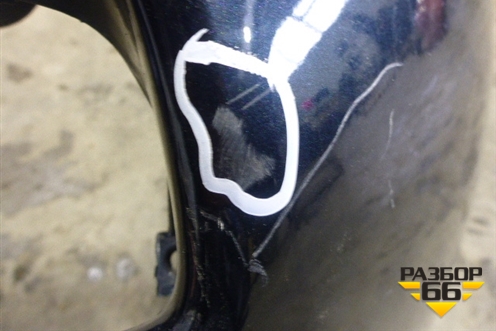 Бампер задний (до 2017г под парктроник) (5215960500) для Toyota Land Cruiser Prado(150) с 2009г (Ленд Крузер Прадо)