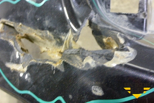 Бампер передний (до 2018г под парктроник и омыватели) для Land Rover Range Rover 4 с 2013-2022г (Вог)