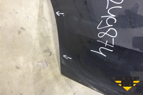 Бампер задний (до 2013г седан под парктроник) (51127331593) для BMW 5-серия F10/F11 с 2009-2016г