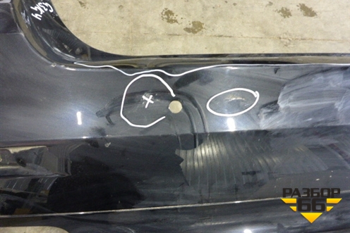 Бампер задний (до 2013г седан под парктроник) (51127331593) для BMW 5-серия F10/F11 с 2009-2016г