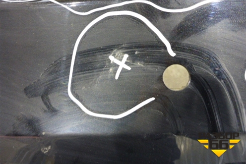 Бампер задний (до 2013г седан под парктроник) (51127331593) для BMW 5-серия F10/F11 с 2009-2016г