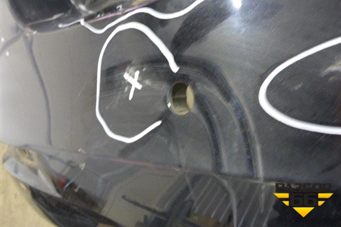 Бампер задний (до 2013г седан под парктроник) (51127331593) для BMW 5-серия F10/F11 с 2009-2016г