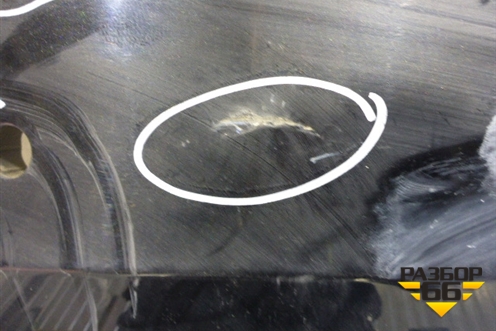 Бампер задний (до 2013г седан под парктроник) (51127331593) для BMW 5-серия F10/F11 с 2009-2016г