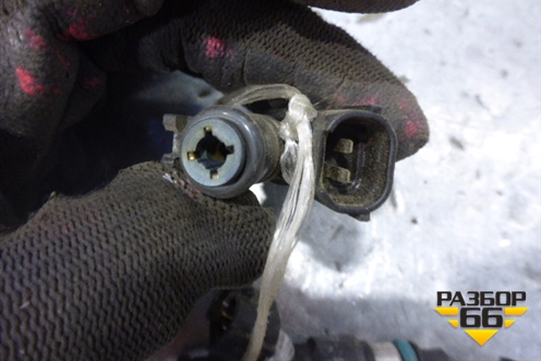 Форсунка инжекторная электрическая для Nissan Almera Classic с 2006-2013г (Альмера Классик)