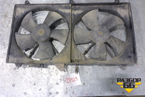 Вентилятор охлаждения радиатора (в сборе 5 лопастей) для Chevrolet Evanda с 2004г (Эванда)
