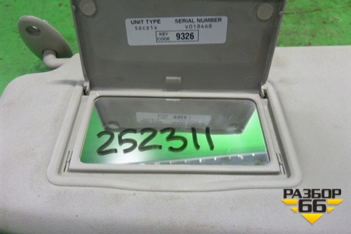 Козырёк солнцезащитный левый для Ford C-MAX с 2003-2010г (ЦМакс 1)