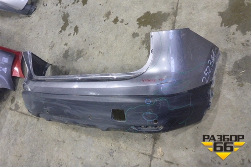 Бампер задний (до 2017г) (850224EA0H) для Nissan Qashqai (J11E) с 2013г