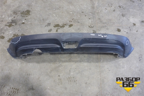 Юбка заднего бампера (до 2014г) (850B21KA1A) для Nissan Juke (F15) с 2011г (Жук)