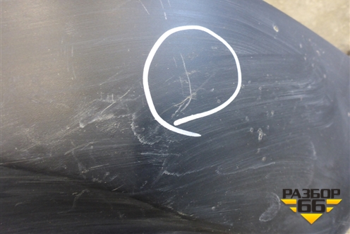 Юбка заднего бампера (до 2014г) (850B21KA1A) для Nissan Juke (F15) с 2011г (Жук)