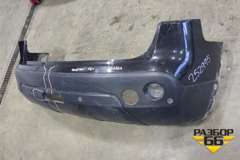 Бампер задний (под парктроник) (85022JD00H) для Nissan Qashqai (J10E) с 2006-2013г (Кашкай)