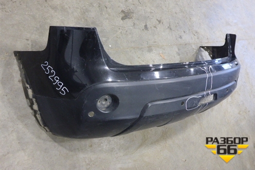 Бампер задний (под парктроник) (85022JD00H) для Nissan Qashqai (J10E) с 2006-2013г (Кашкай)