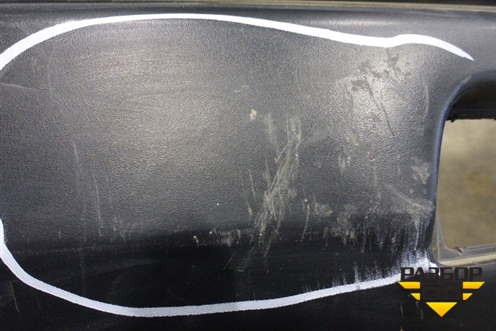 Бампер задний (под парктроник) (85022JD00H) для Nissan Qashqai (J10E) с 2006-2013г (Кашкай)