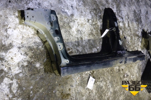 Порог со стойкой левый (5ти дверный кузов) для Citroen C4 с 2005-2011г (С4)