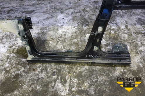 Порог со стойкой левый (5ти дверный кузов) для Citroen C4 с 2005-2011г (С4)