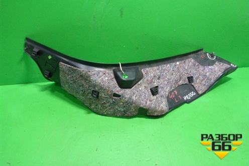 Обшивка стойки задняя нижняя левая для Peugeot 407 с 2004г