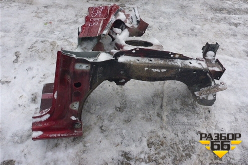 Лонжерон передний правый для Peugeot 407 с 2004г