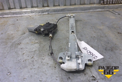 Стеклоподъёмник электрический задний левый для Kia Rio с 2005-2011г (Рио 2)