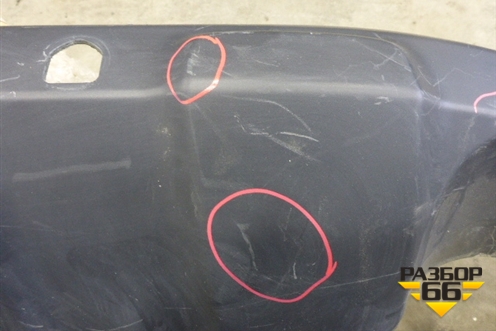 Юбка заднего бампера (после 2009г под парктроник) (71502SWAZZ00) для Honda CR-V(RE) с 2006-2012г (ЦРВ СРВ)