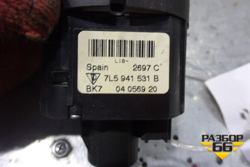 Модуль управления света фар (7L5941531B) для Porsche Cayenne с 2003-2010г (Каен)