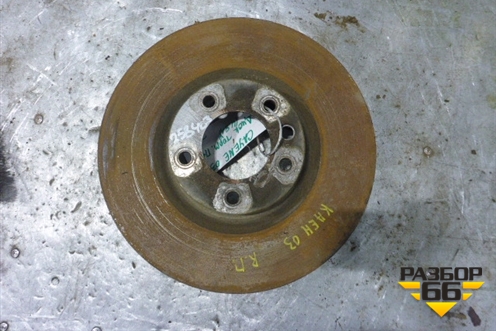 Диск тормозной передний (4.8л) для Porsche Cayenne с 2003-2010г (Каен)