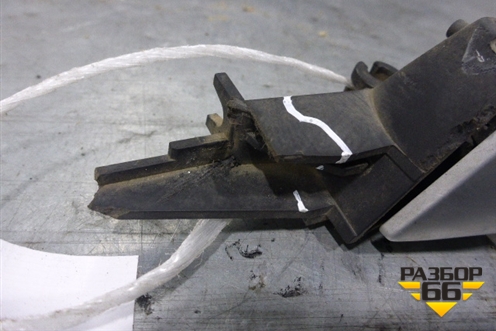 Ручка внутренняя двери передней левой (7L5837113A) для Porsche Cayenne с 2003-2010г (Каен)