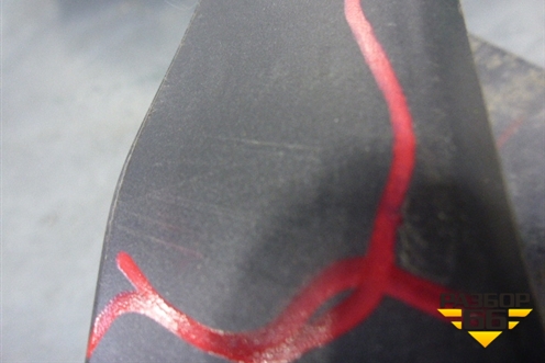 Брызговик задний левый (75830T1GG0) для Honda CR-V(RM) с 2012г (ЦРВ СРВ) 