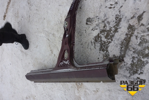 Порог со стойкой левый для Zaz Chance с 2002г (Шанс)