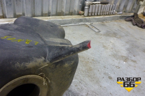 Резонатор воздушного фильтра (96352026) для Chevrolet Lanos с 2004г (Ланос)