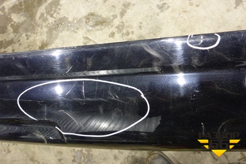 Бампер задний (до 2017г под парктроник) (5215960500) для Toyota Land Cruiser Prado(150) с 2009г (Ленд Крузер Прадо)