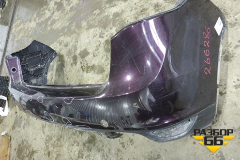 Бампер задний (до 2014г под парктроник) (7P5807421) для Porsche Cayenne с 2010-2017г (Каен)