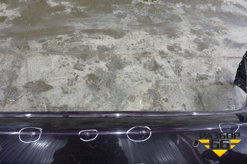 Бампер задний (до 2014г под парктроник) (7P5807421) для Porsche Cayenne с 2010-2017г (Каен)